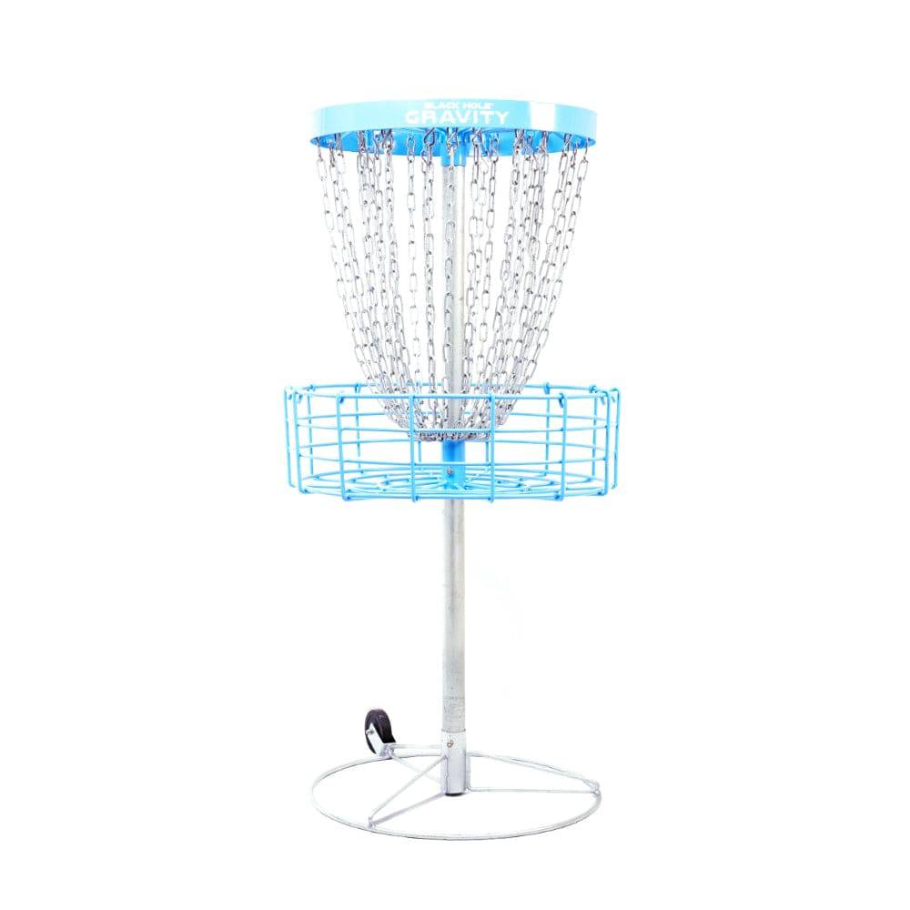 MVP Disc Sports Basket Portable / Light Blue MVP Black Hole Gravity 26-Chain Disc Golf Basket