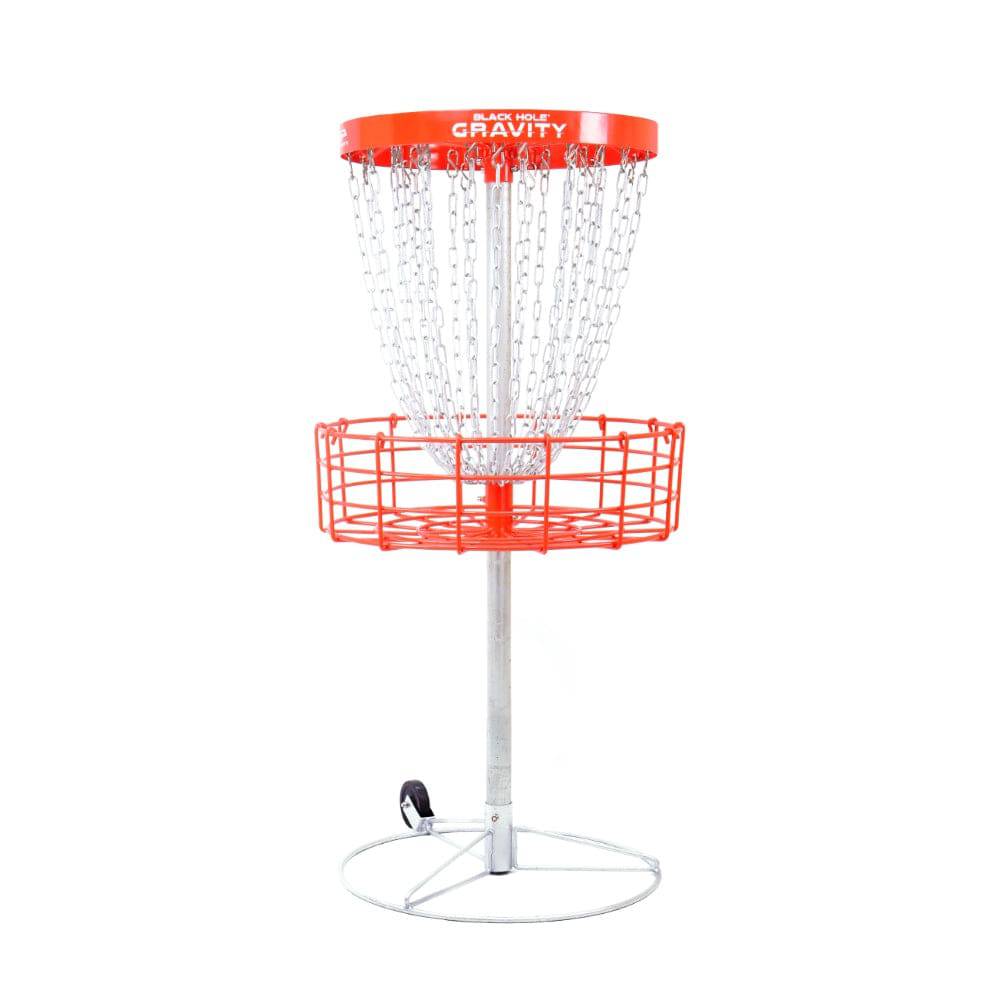MVP Disc Sports Basket Portable / Red MVP Black Hole Gravity 26-Chain Disc Golf Basket