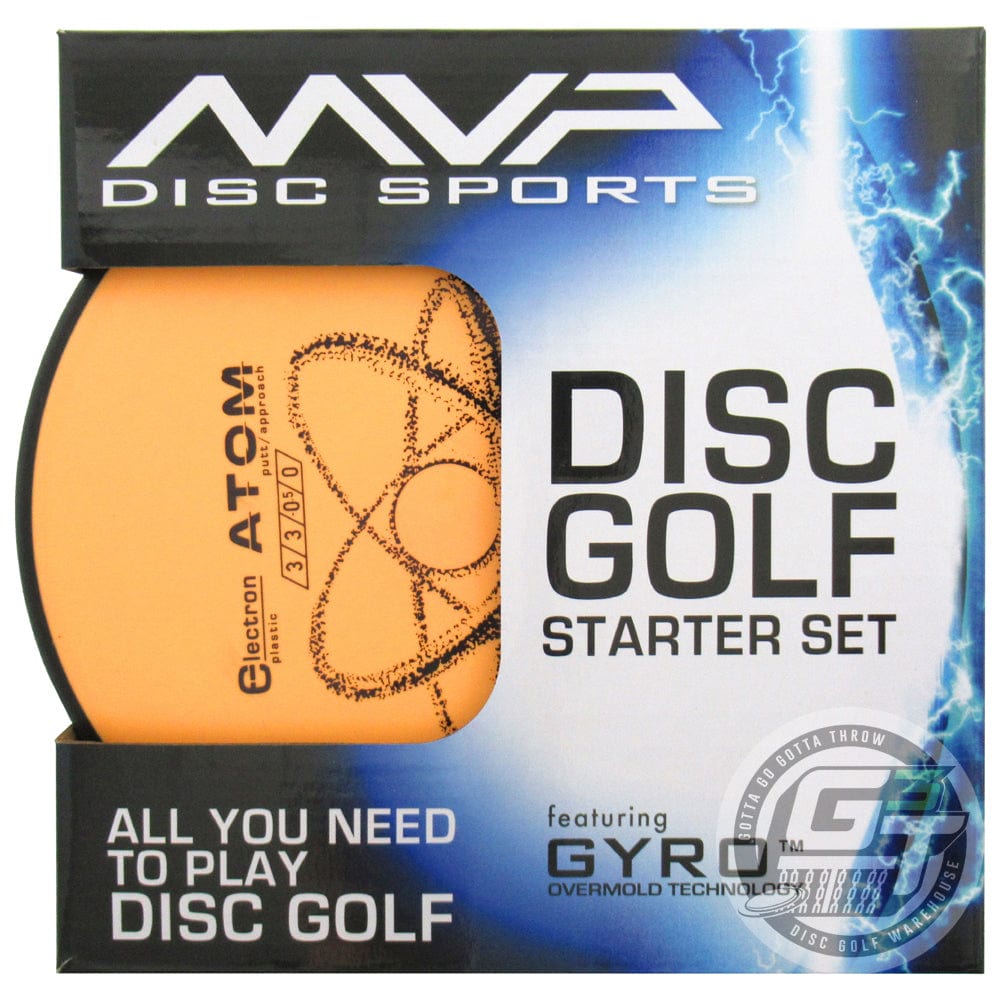MVP Disc Sports Golf Disc MVP 3-Disc Electron Disc Golf Starter Set