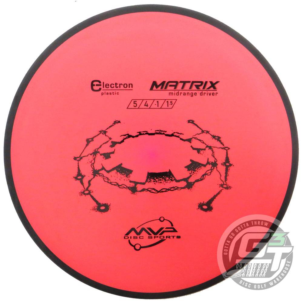 MVP Disc Sports Golf Disc MVP Electron Matrix Midrange Golf Disc