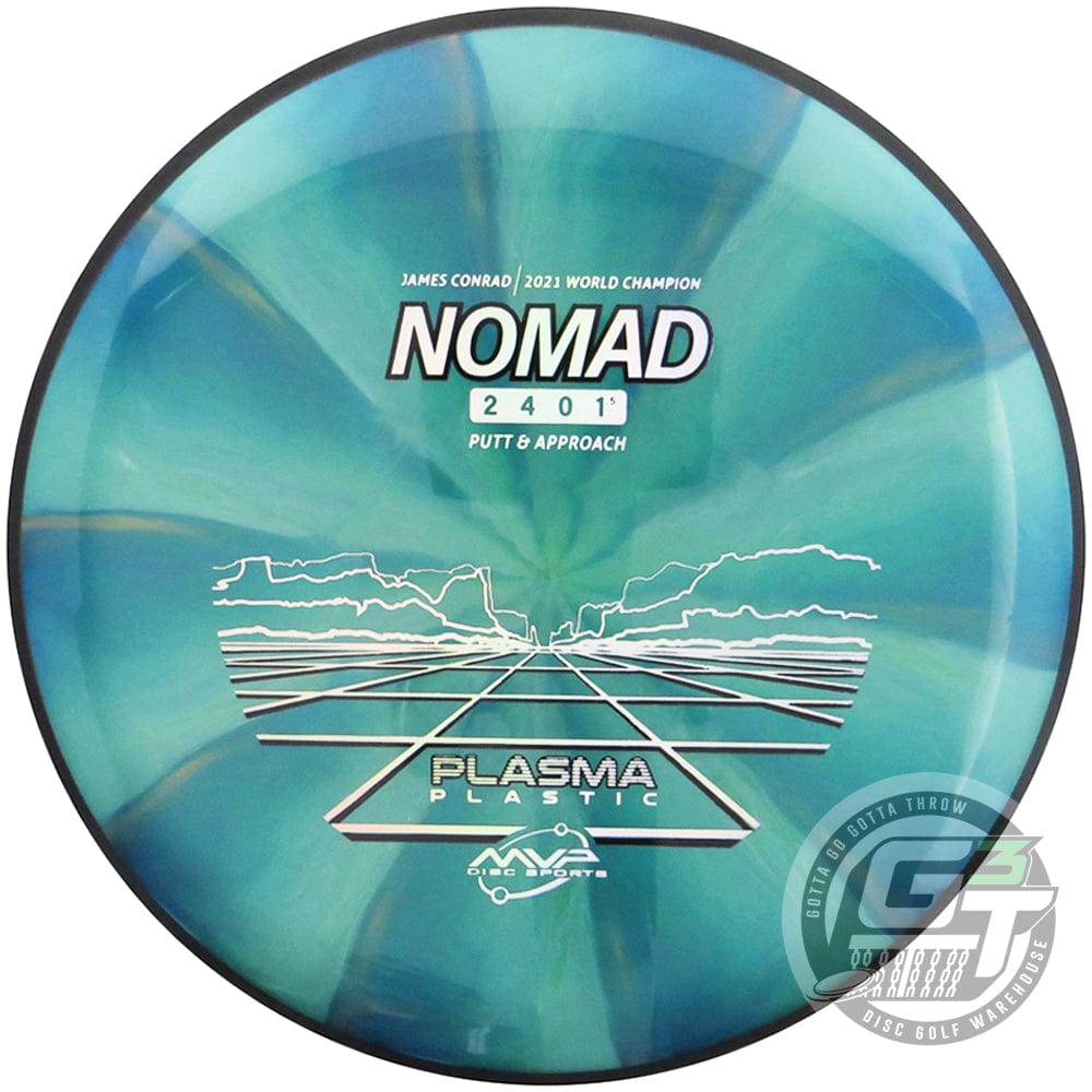 MVP Disc Sports Golf Disc MVP Plasma Nomad [James Conrad 1X] Putter Golf Disc
