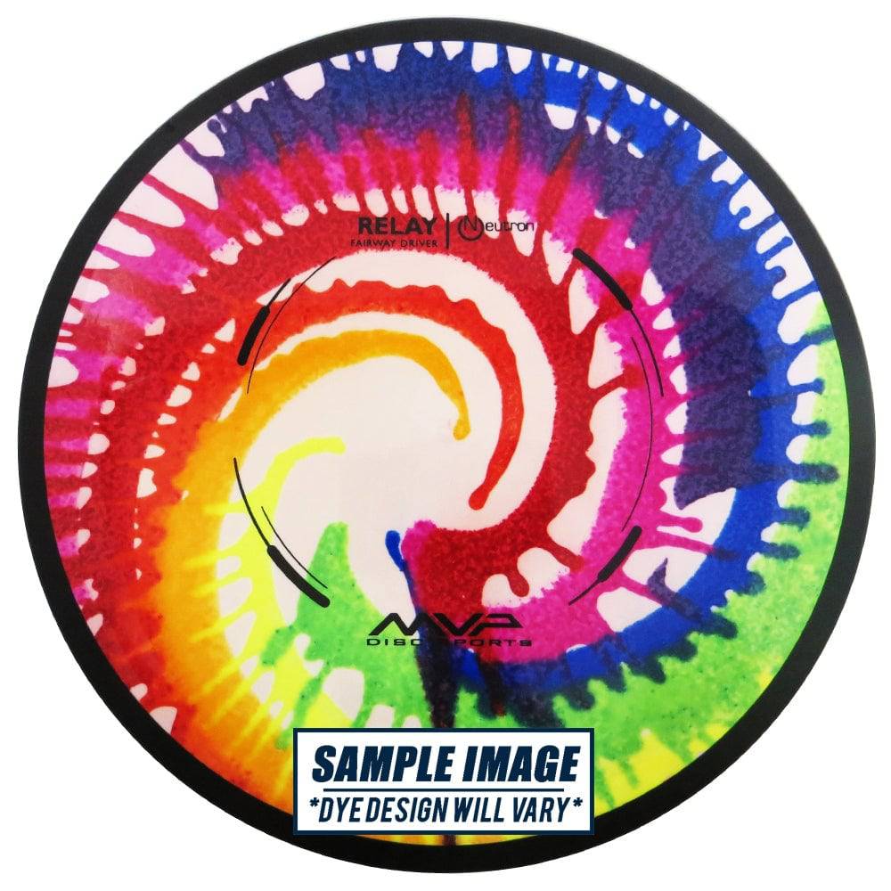 MVP Disc Sports Golf Disc MVP Tie-Dye Neutron Relay Fairway Driver Golf Disc