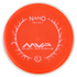 MVP Disc Sports Mini Orange MVP Disc Sports Eclipse Glow Proton Nano Mini Marker Disc