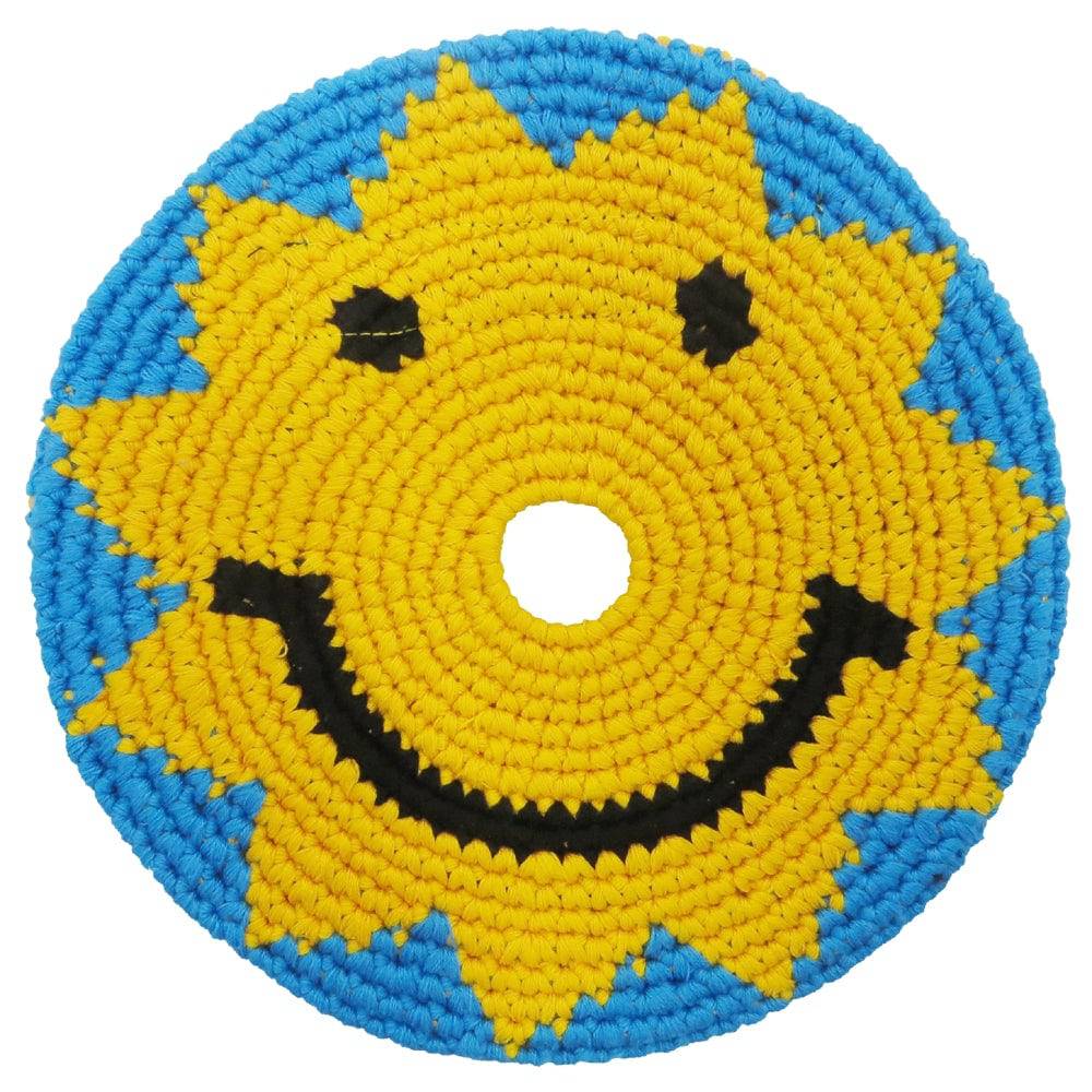 Pocket Disc Ultimate PS48 Happy Sunshine Pocket Disc Sport 7.25" Knit Catch Disc