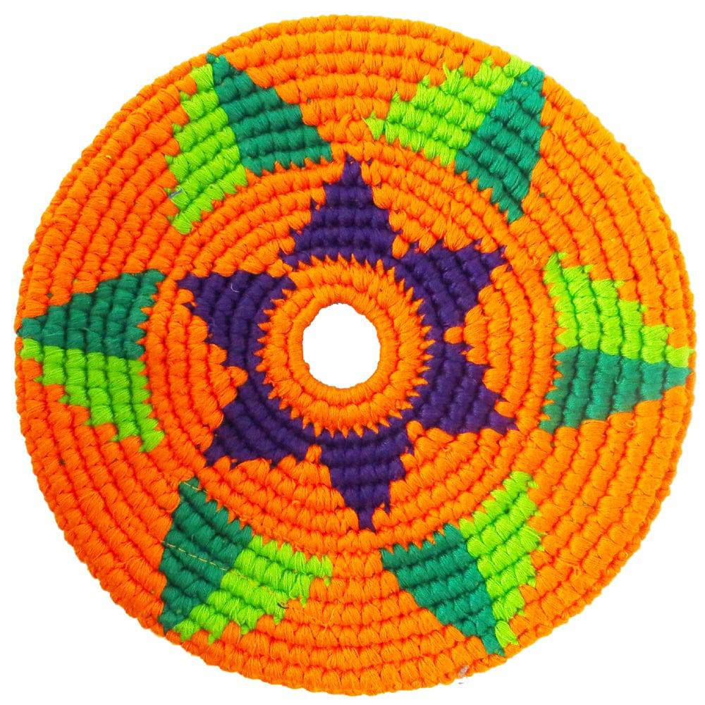 Pocket Disc Ultimate PS101 A-Hex Orange Pocket Disc Sport 7.25" Knit Catch Disc