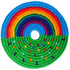 Pocket Disc Ultimate PS106 Rainbow Field Pocket Disc Sport 7.25" Knit Catch Disc