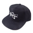 Prodigy Disc Apparel Black Prodigy Classic Logo Snapback Flatbill Disc Golf Hat