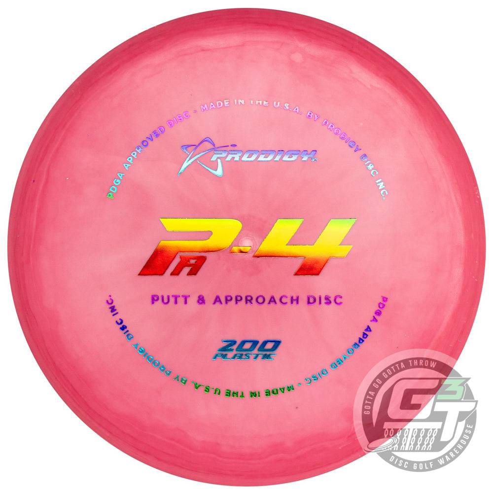 Prodigy Disc Golf Disc Prodigy 200 Series PA4 Putter Golf Disc