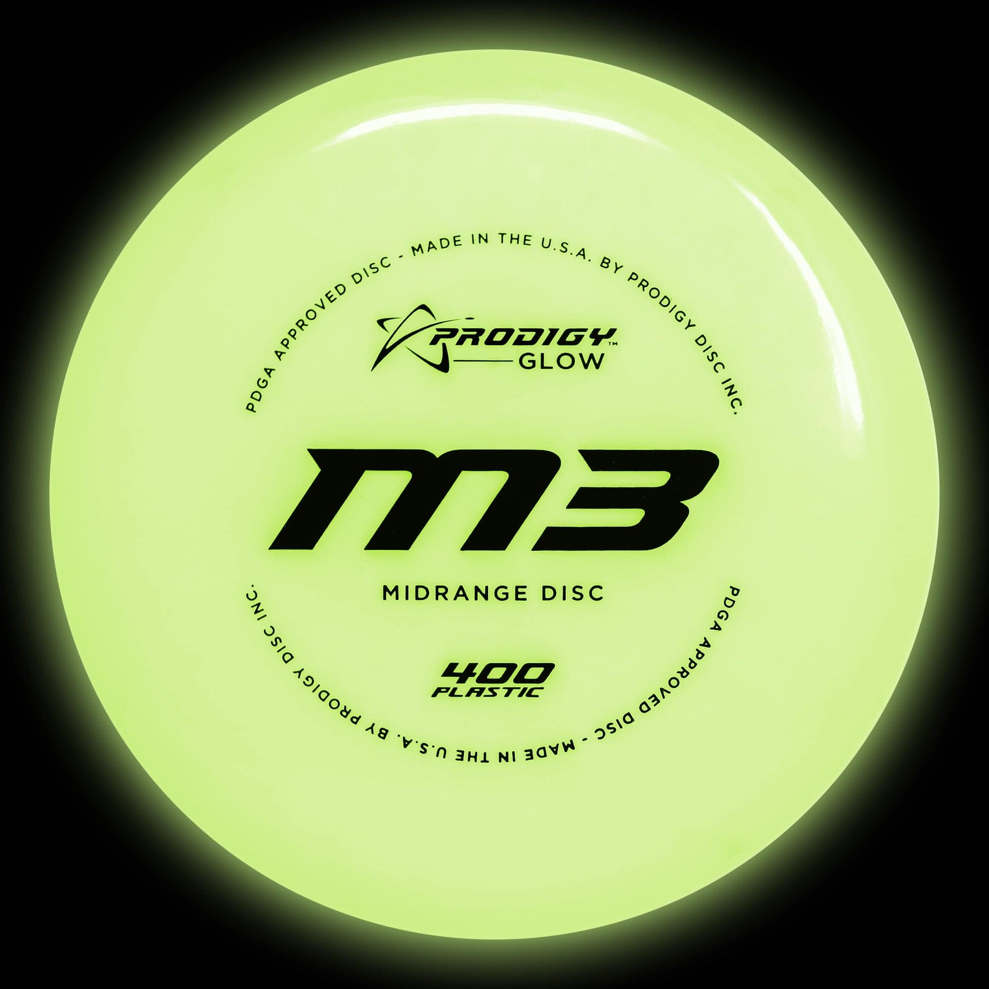 Prodigy Disc Golf Disc Prodigy 400 Glow Series M3 Midrange Golf Disc