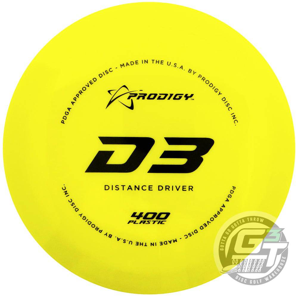 Prodigy Disc Golf Disc Prodigy 400 Series D3 Distance Driver Golf Disc