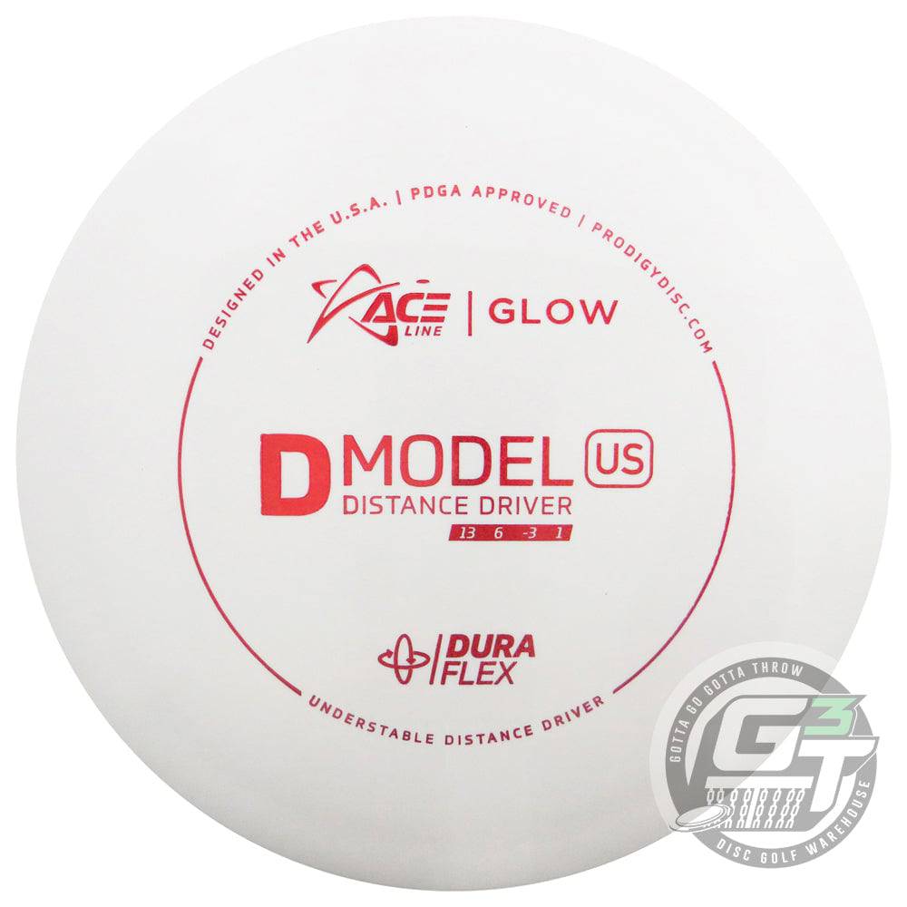 Prodigy Disc Golf Disc Prodigy Ace Line Glow DuraFlex D Model US Distance Driver Golf Disc