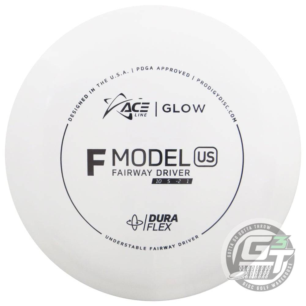 Prodigy Disc Golf Disc Prodigy Ace Line Glow DuraFlex F Model US Fairway Driver Golf Disc