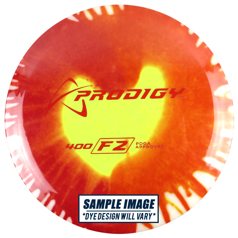 Prodigy Disc Golf Disc Prodigy Tie-Dye 400 Series F2 Fairway Driver Golf Disc