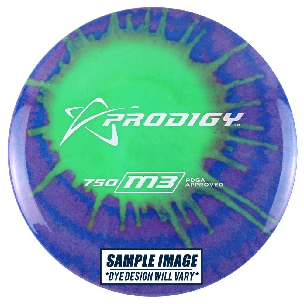 Prodigy Disc Golf Disc Prodigy Tie-Dye 750 Series M3 Midrange Golf Disc