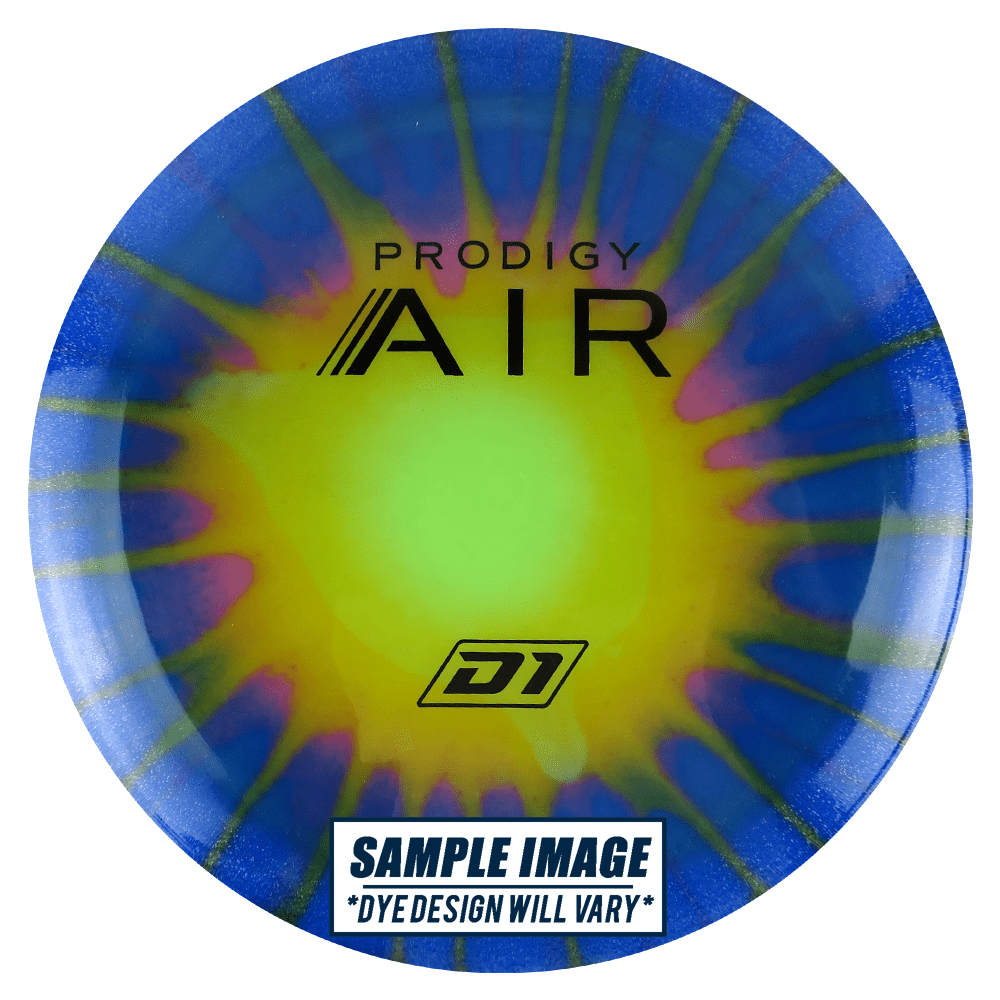 Prodigy Disc Golf Disc Prodigy Tie-Dye AIR Series D1 Distance Driver Golf Disc