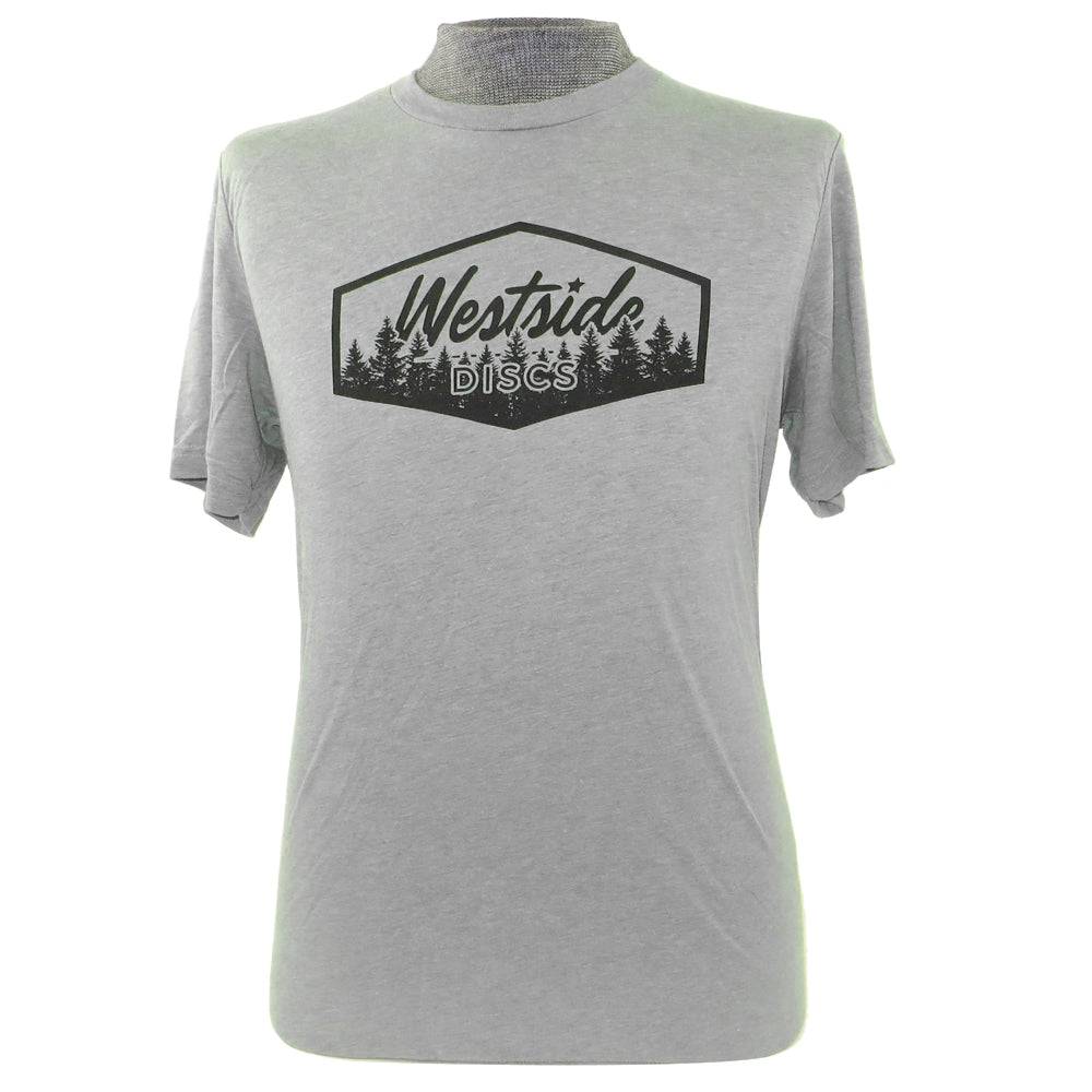 Westside Discs Apparel M / Gray Westside Discs Trees Short Sleeve Disc Golf T-Shirt