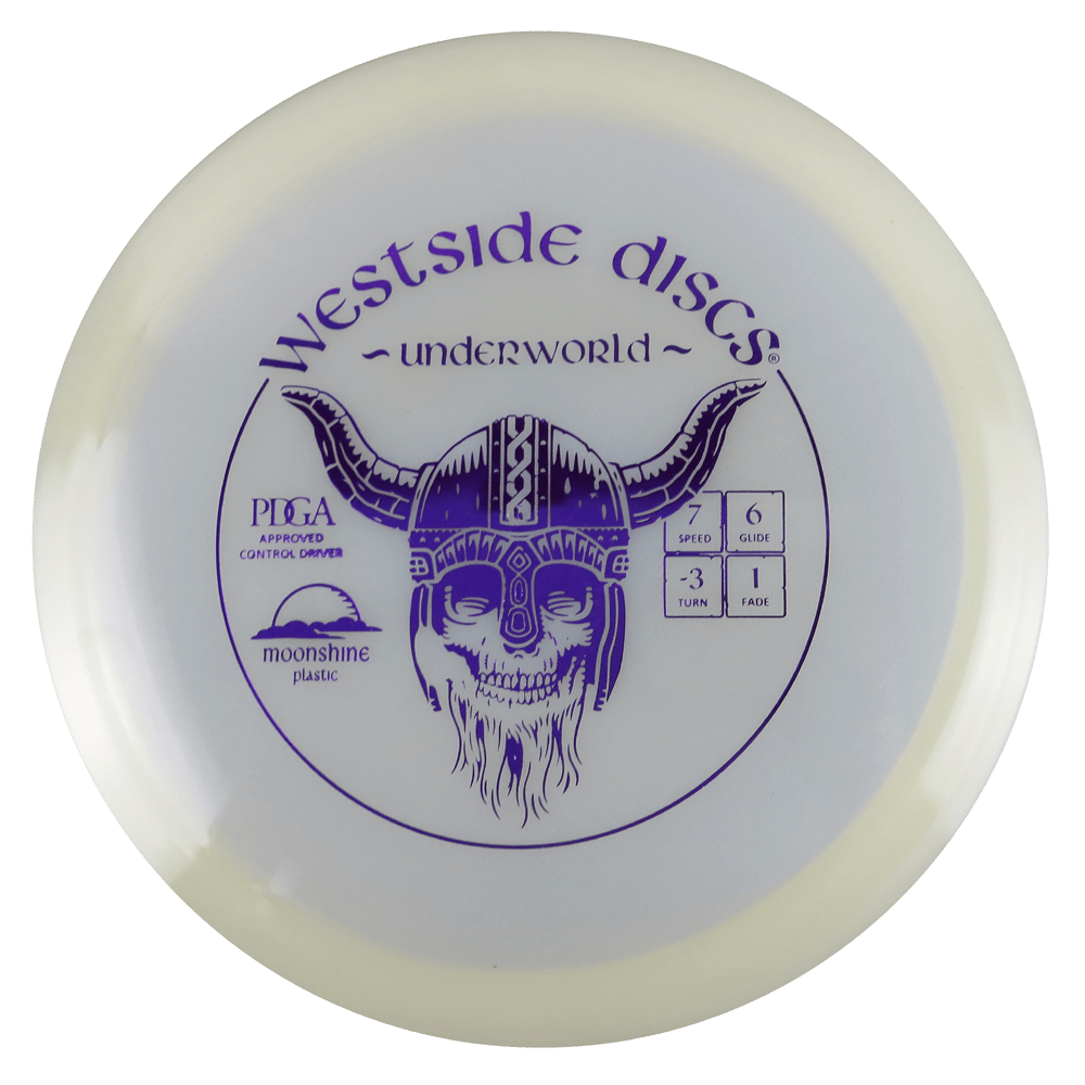 Westside Discs Golf Disc Westside Moonshine Glow VIP Underworld Fairway Driver Golf Disc