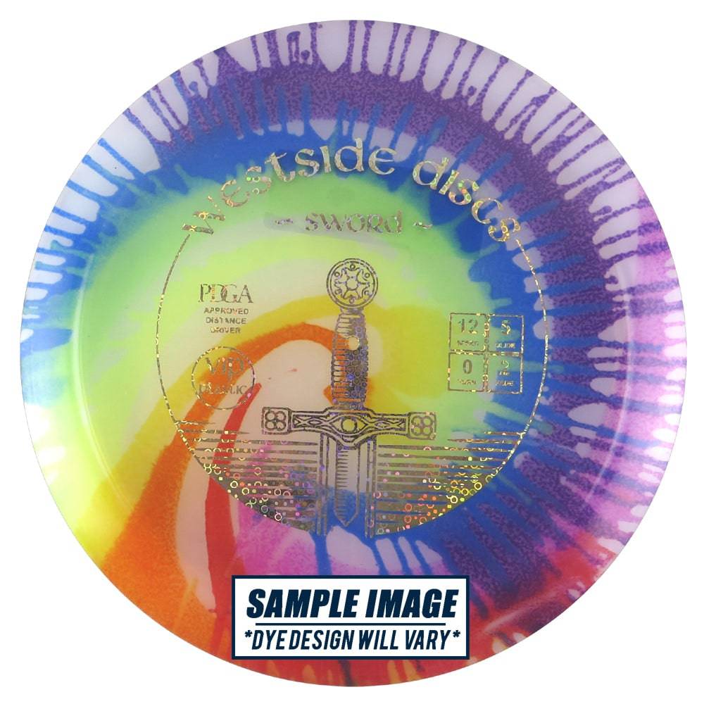 Westside Discs Golf Disc Westside MyDye VIP Sword Distance Driver Golf Disc