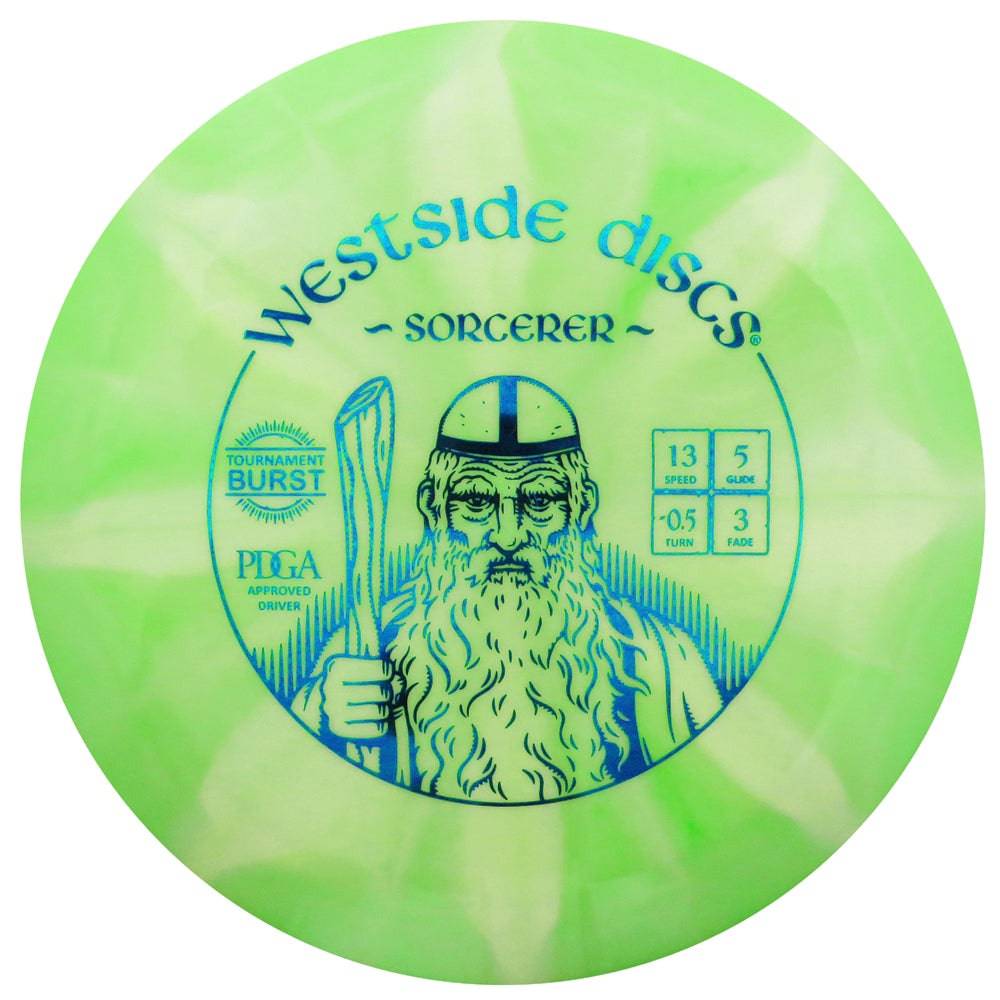 Westside Discs Golf Disc Westside Tournament Burst Sorcerer Distance Driver Golf Disc