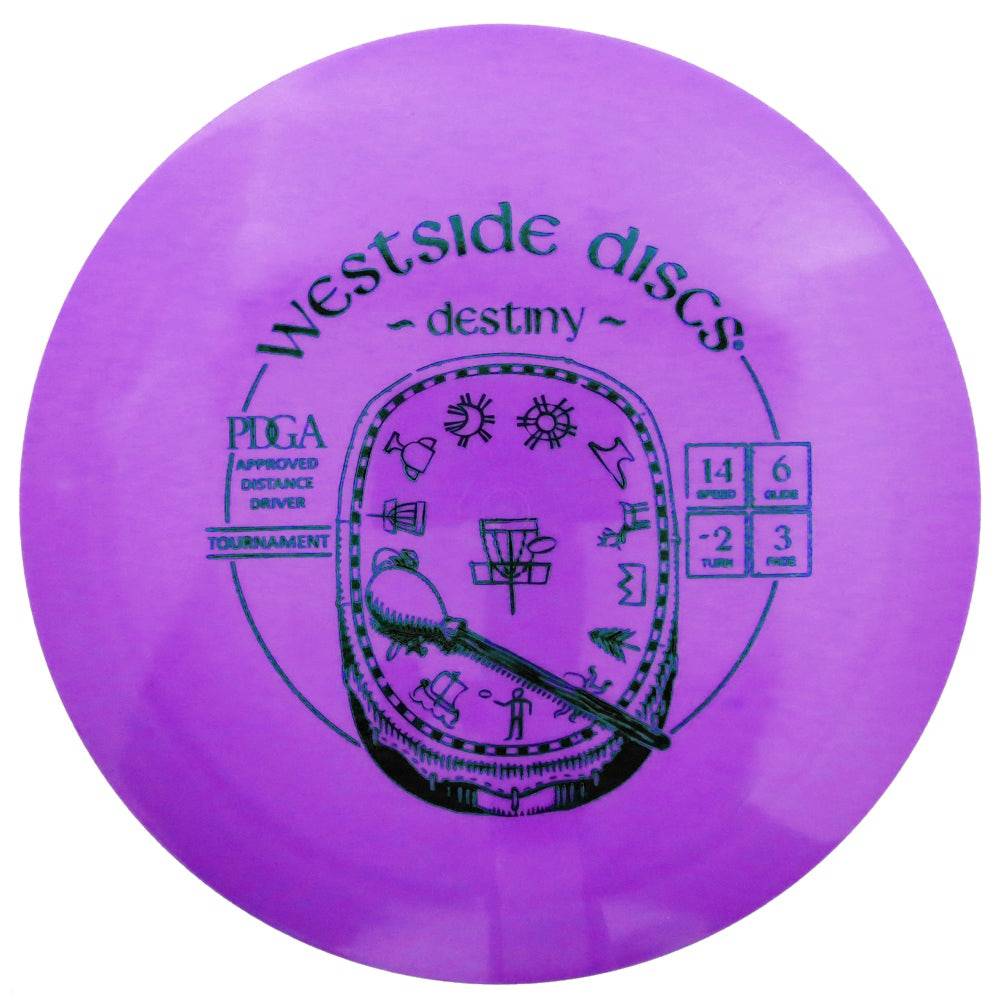 Westside Discs Golf Disc Westside Tournament Destiny Distance Driver Golf Disc