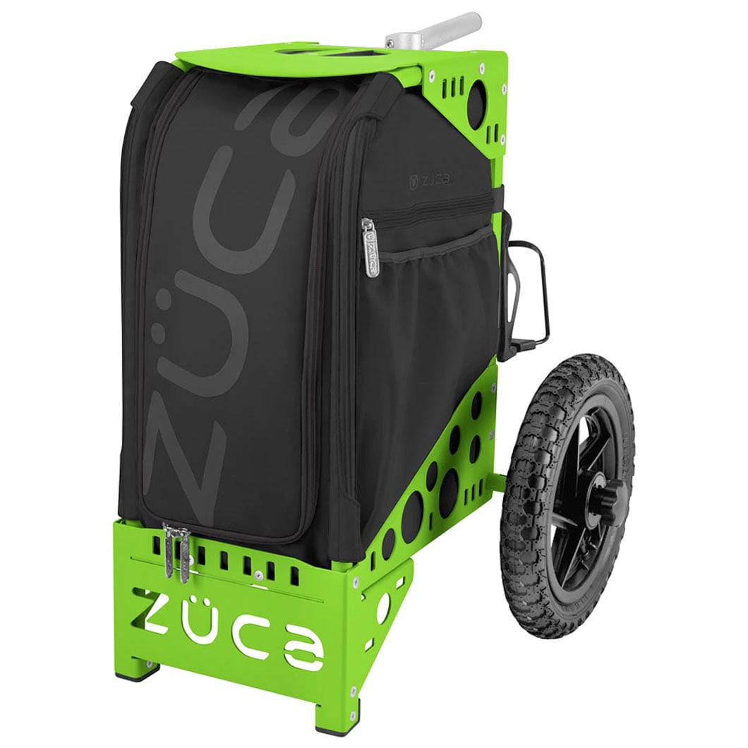 ZUCA Cart Green / Covert (Black w/ Black) ZUCA Disc Golf Cart – Green
