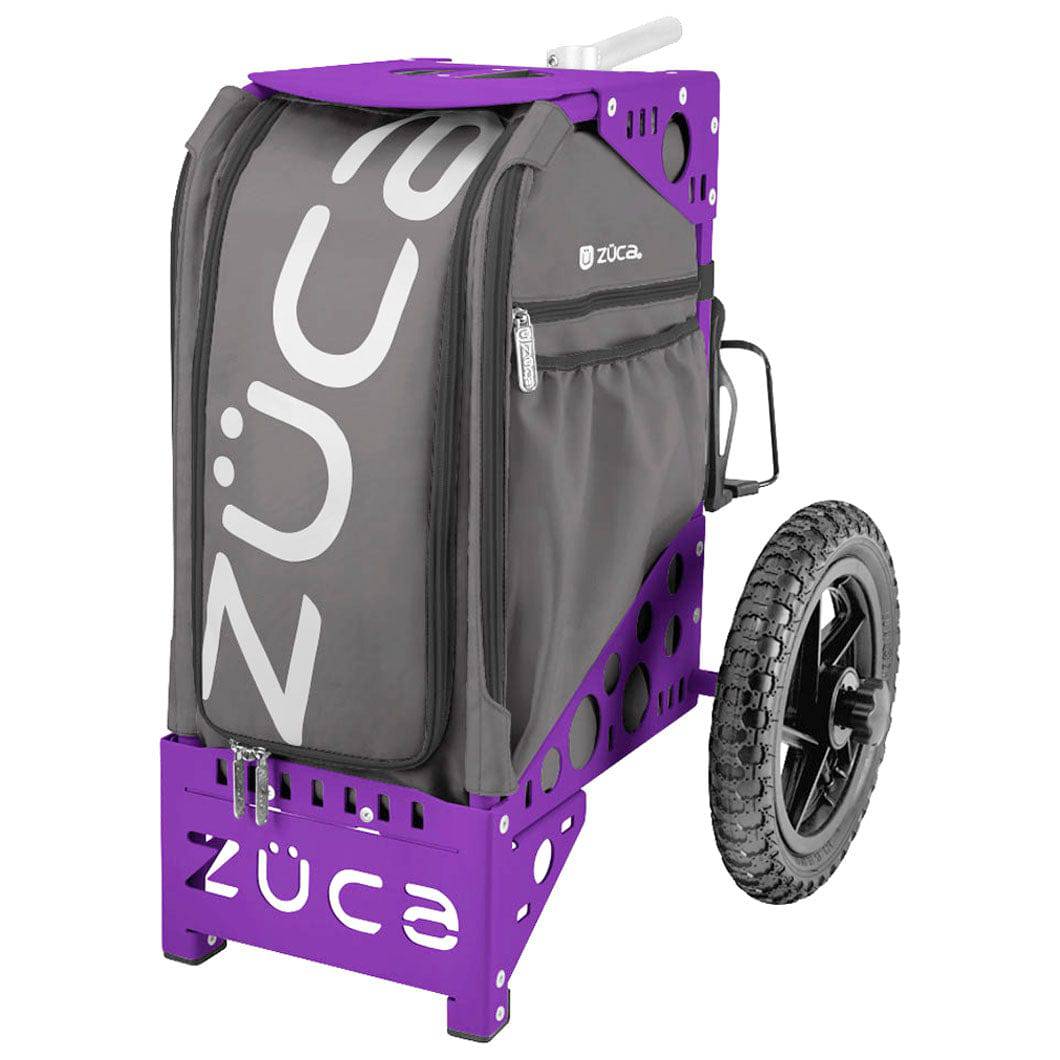ZUCA Cart Purple / Gunmetal (Dark Gray) ZUCA Disc Golf Cart – Purple